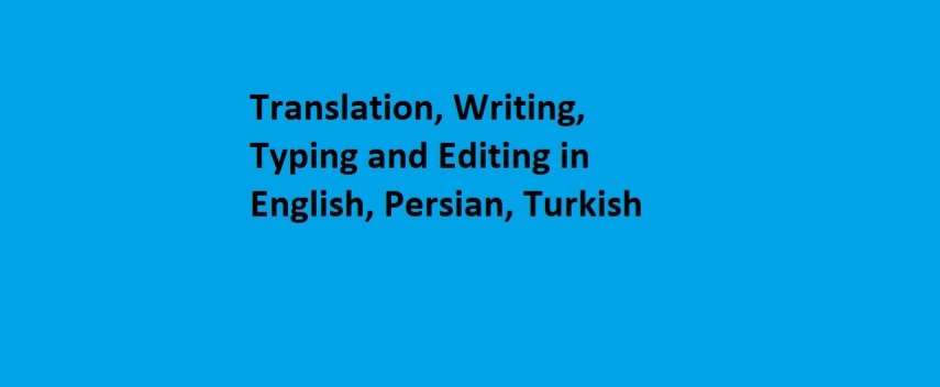 I am able to translate and type from English to Persian, turkish and vice versa.