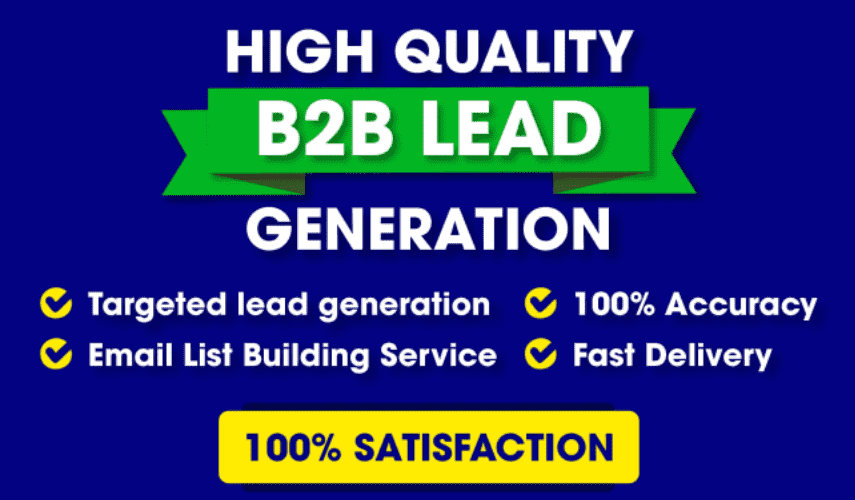 linkedin lead generation and email list building for you
