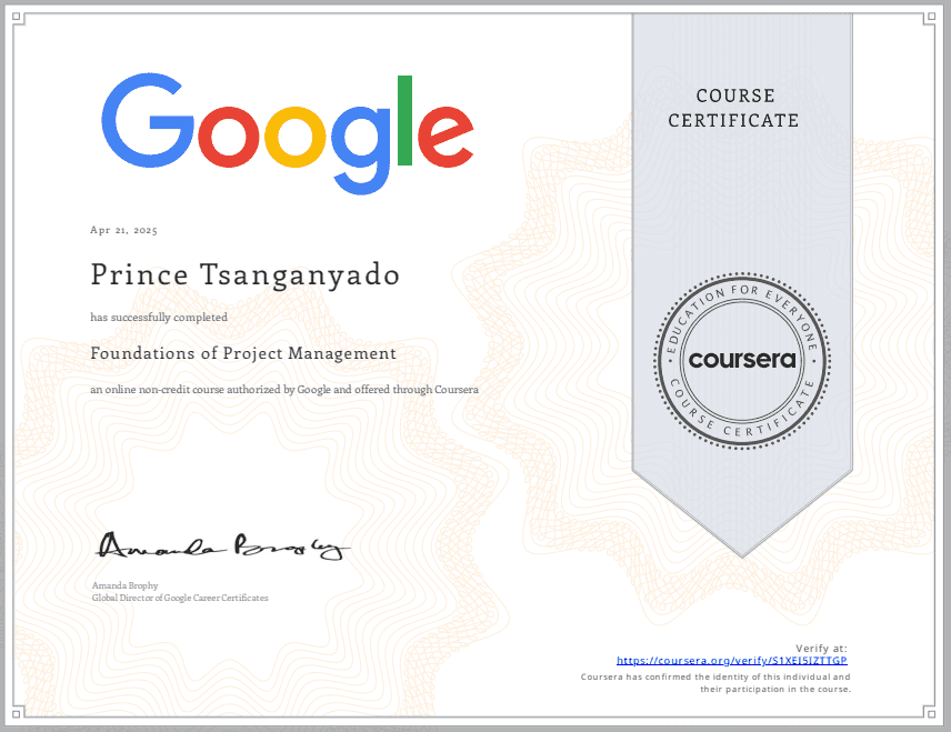 Certified Project Manager Ready to Drive Successful Projects and Deliver Results