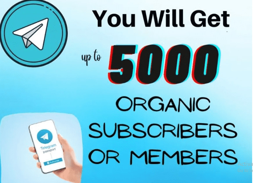 do telegram promotion, promote group and channel with real targeted audience