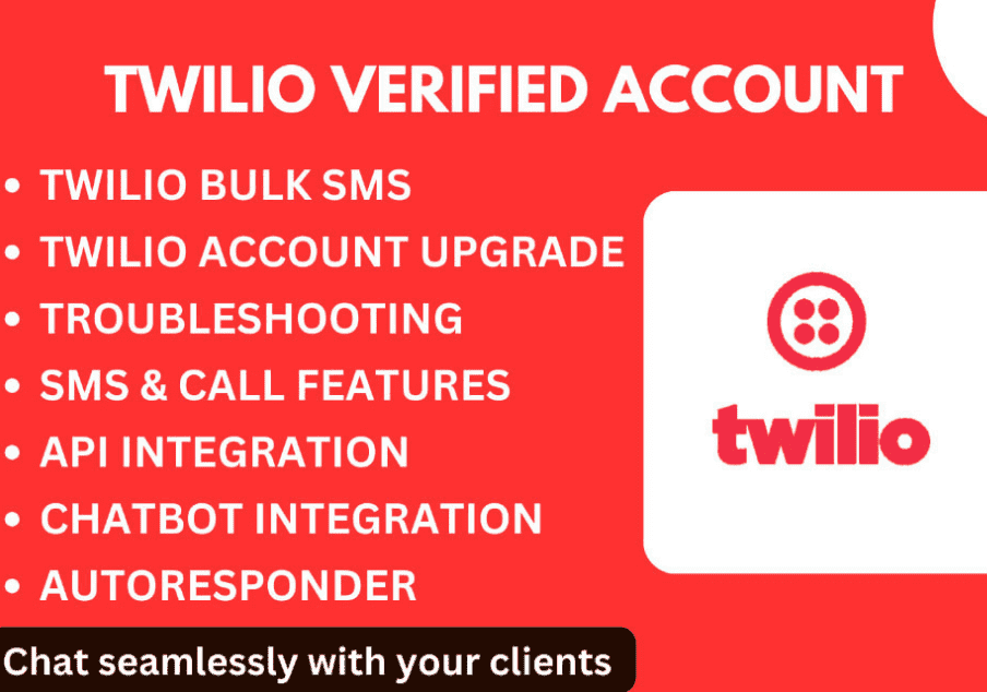 create and set up standard verified and upgraded plivo and nexmo, twilio account