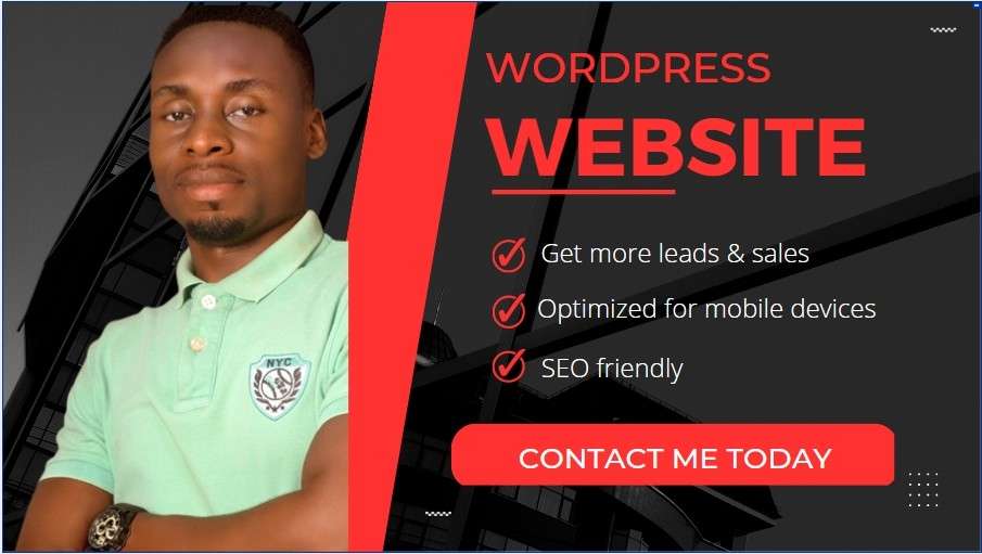 I Will Create Modern & Responsive Wordpress Website For Your Business
