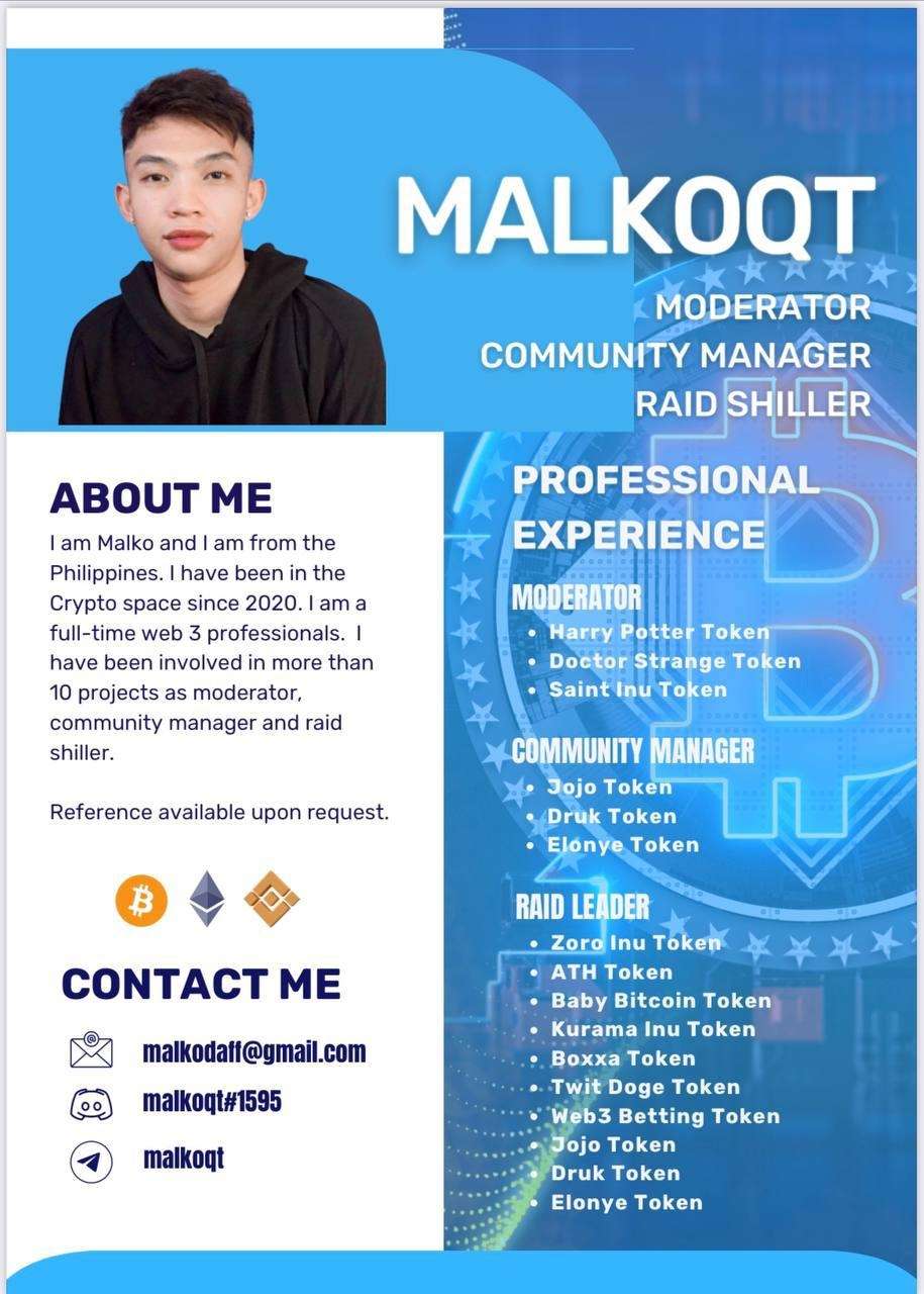 Community Moderator - Malko Daffon - freelance jobs gig