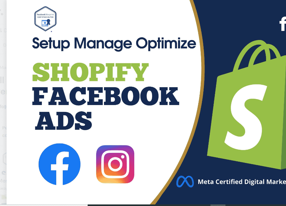 I will setup shopify facebook ads campaign, advertising, marketing for your business