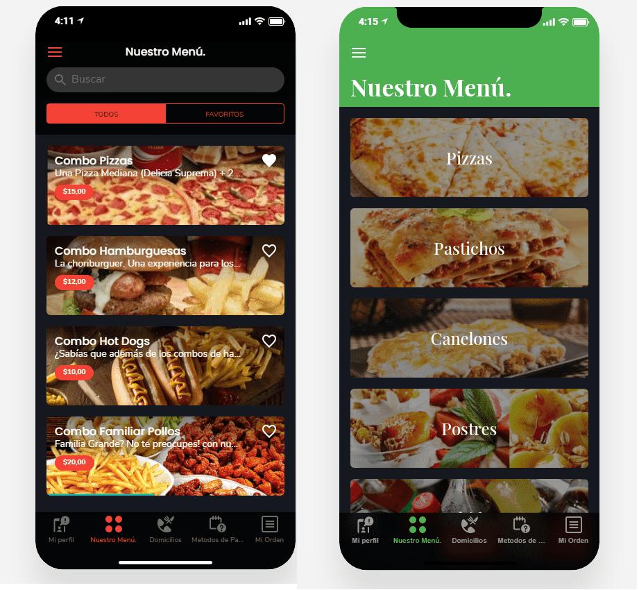we design mobile apps for your restaurant or fast food place