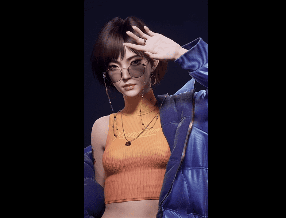 make hyper realistic metahuman character, 3d metahuman, avatar for games or film
