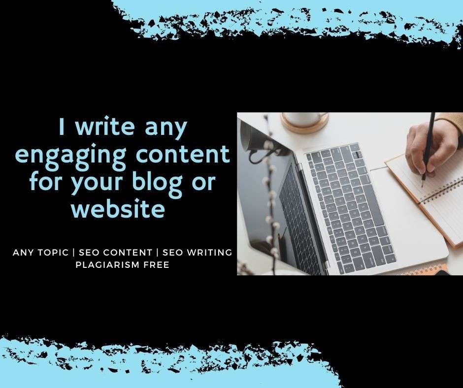 I will write unique SEO content for your website or blog.