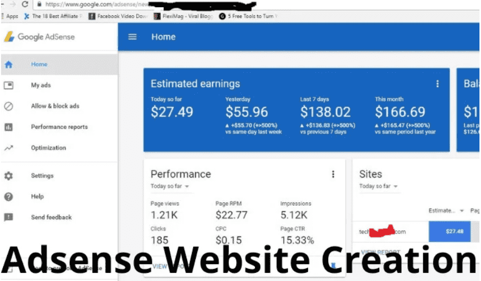 I will build google adsense approved website for passive income