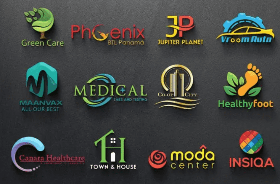 I will do brand identity 3d logo design with copyrights