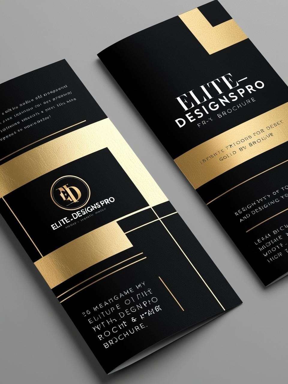 I Will elevate your business with stunning brochure design