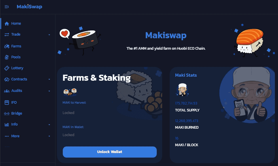 I will build defi site by forking pancakeswap