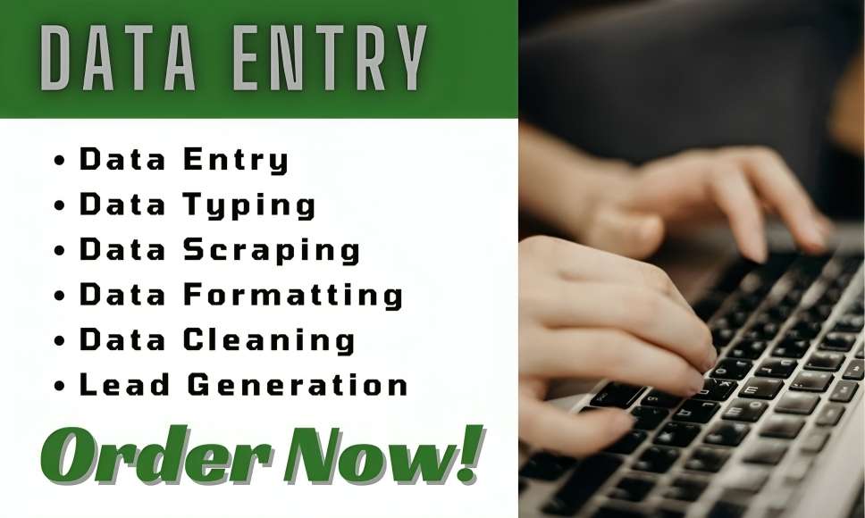 Welcome to My Fast and Reliable Data Entry Services!