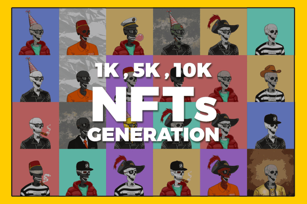 I will make 3d nft art collection of 1k to 100k for opensea