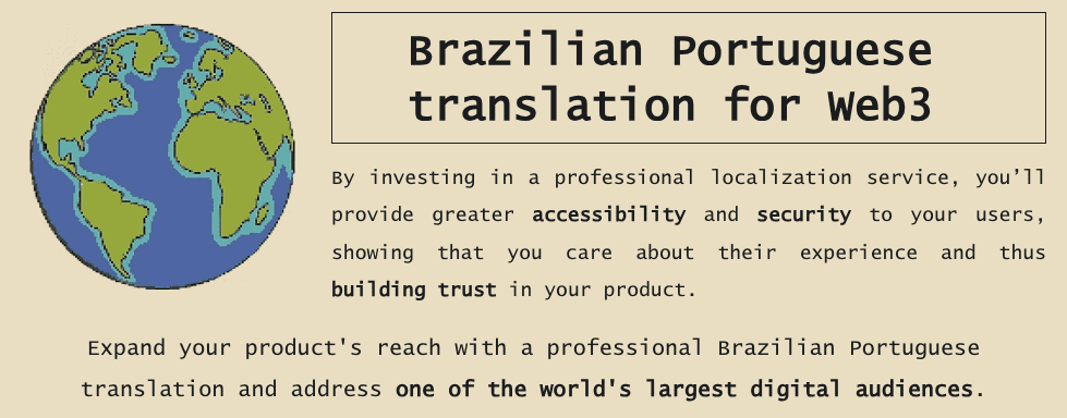 I will translate your project from English into Brazilian Portuguese