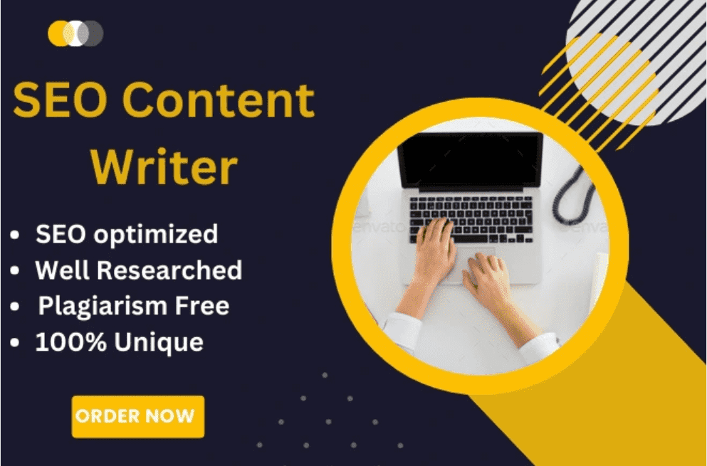 I will write SEO optimized blog posts, web content and articles that rank on google