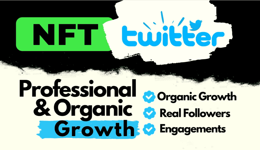 I will do super fast organic nft twitter growth, promotion, and marketing