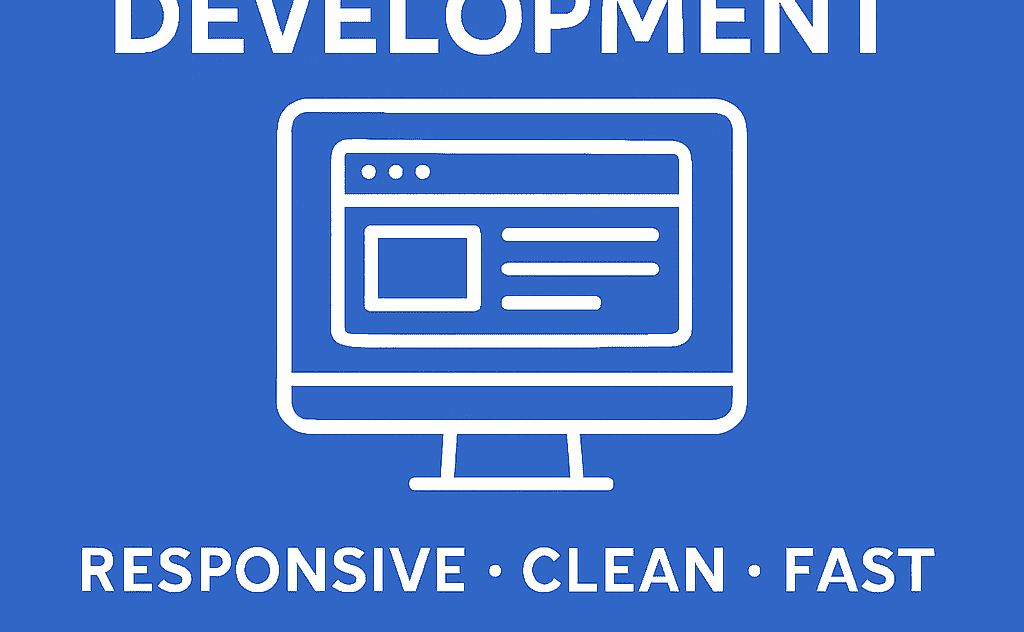 I will design and develop a responsive website for your business