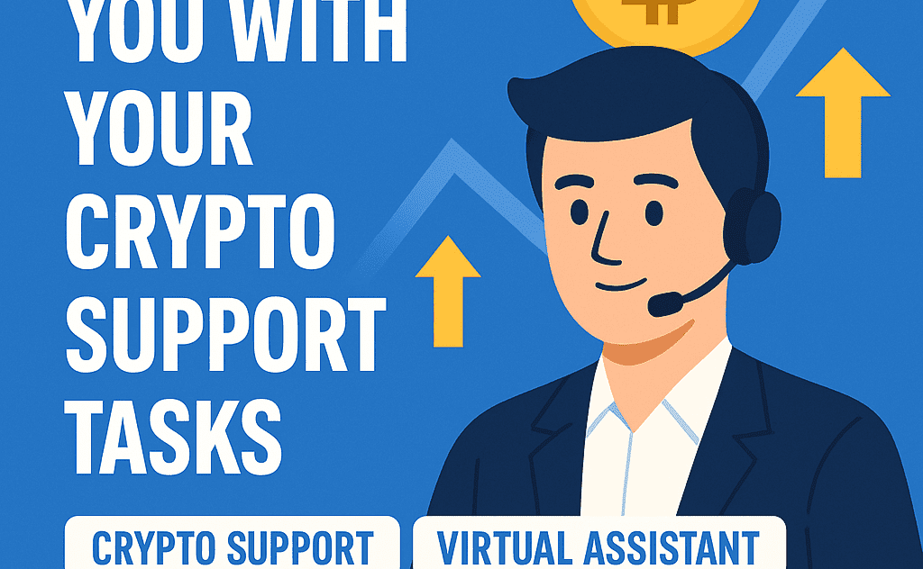 🔹 Je vais vous assister dans vos tâches administratives liées à la cryptomonnaie