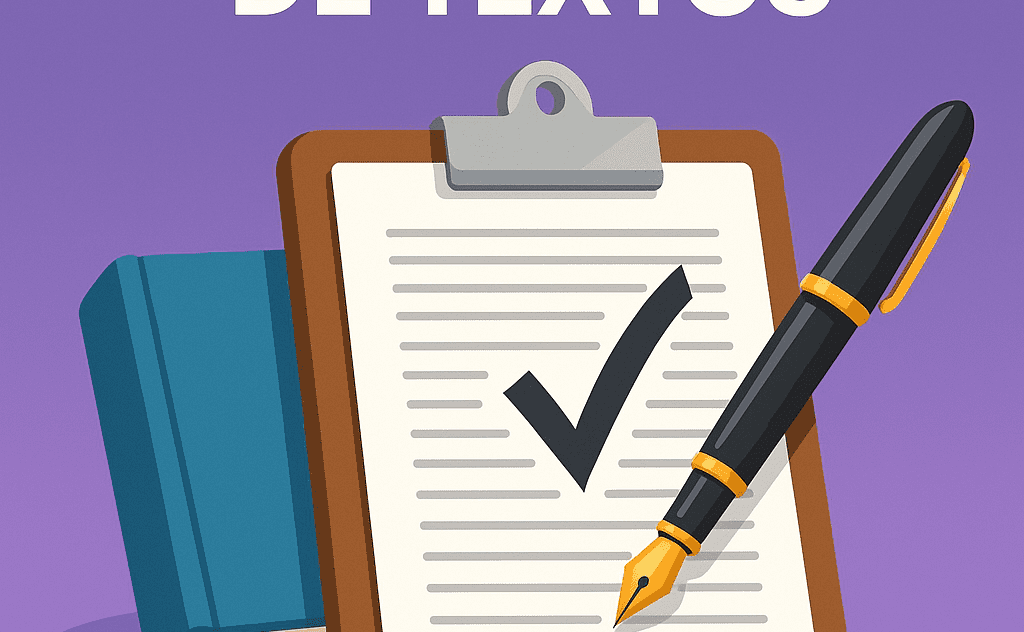 Redacción, corrección o mejora de textos con estilo profesional y humano