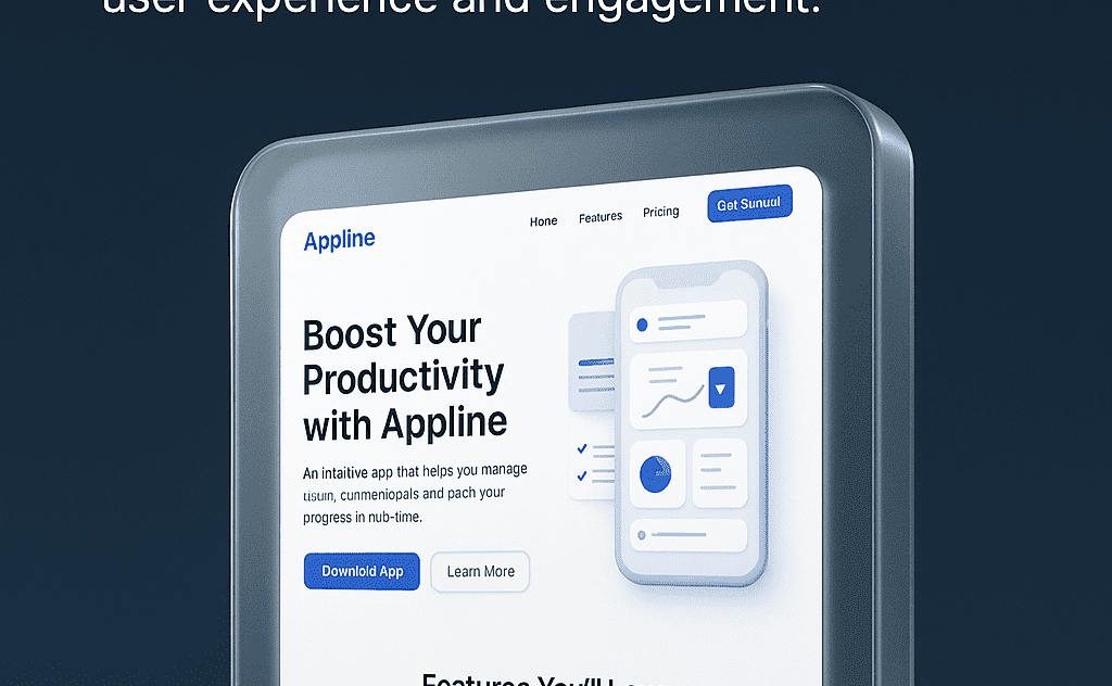 I Will Design a Stunning, Responsive, and Interactive Landing Page for Your Business or Product