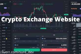 I will create crypto exchange website, uniswap, wallet app