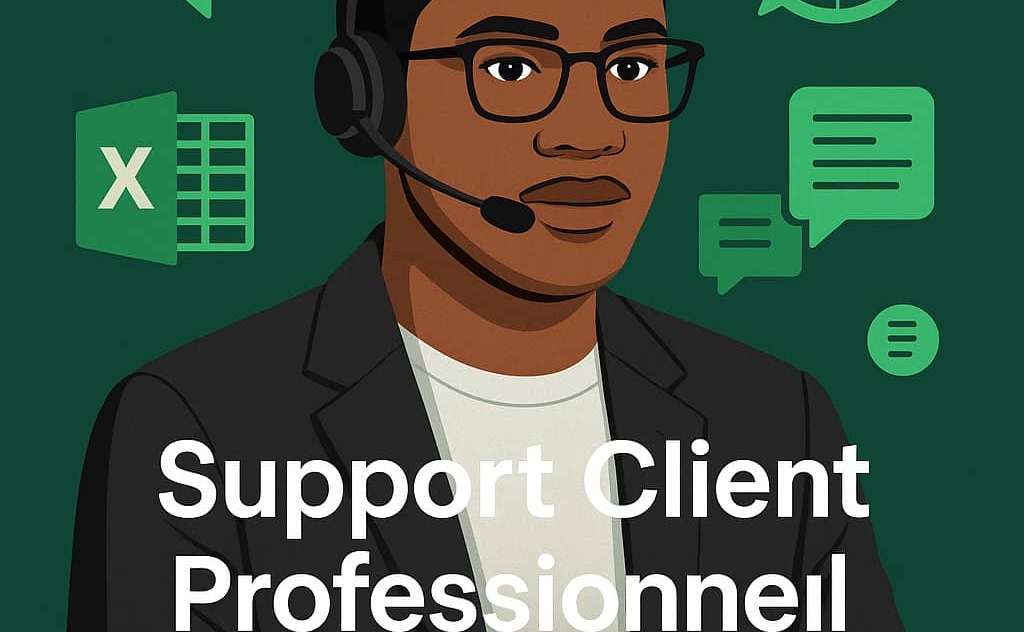 Je vais assurer un service client professionnel et réactif en français et en anglais
