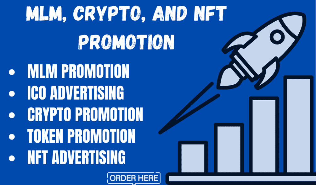 I will promote your crypto project, NFT and token.