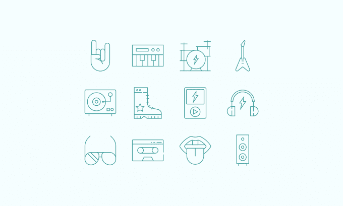 I will design custom icon set