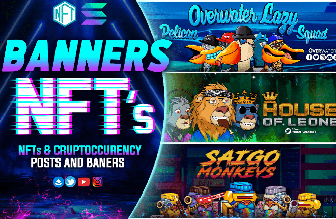 I will design nft banner and crypto for twitter and opensea header