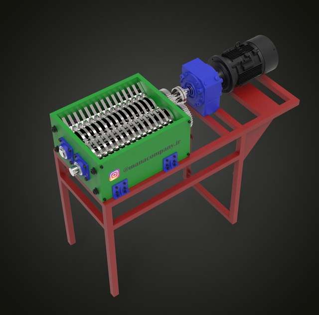 3D mechanical Design and Render