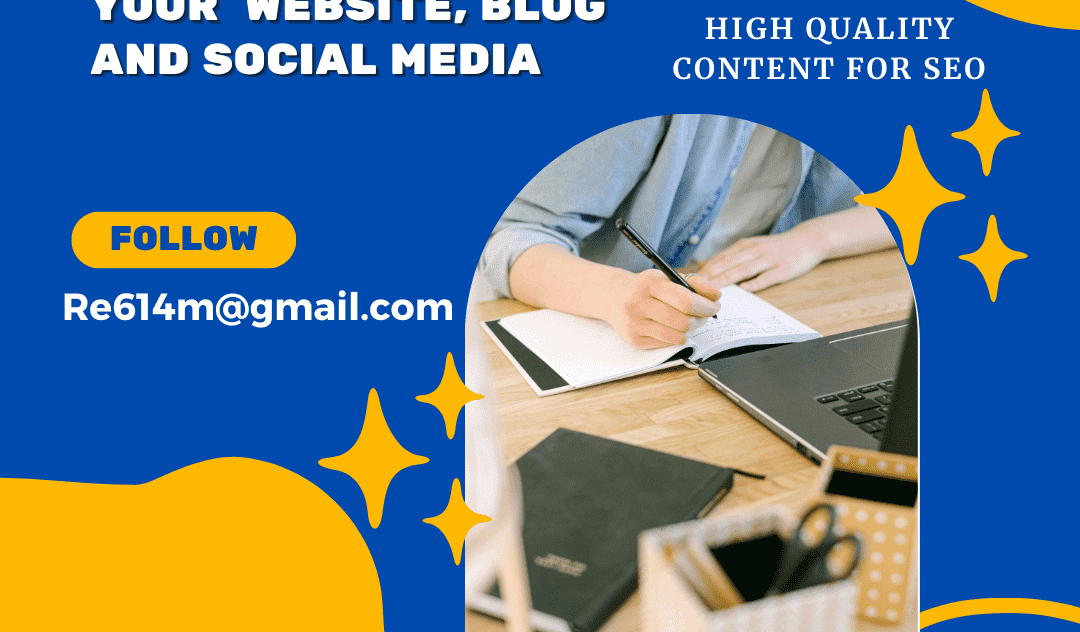 I will writing article for any topic you want