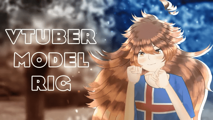 I will rig a vtuber model