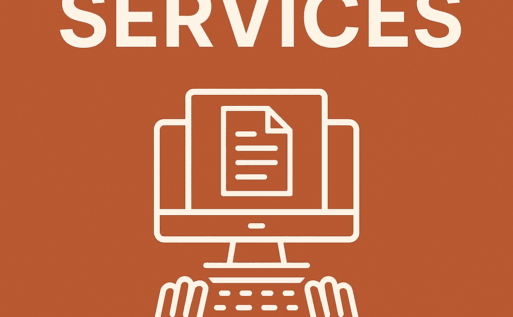 I will offer fast and accurate typing services for any task