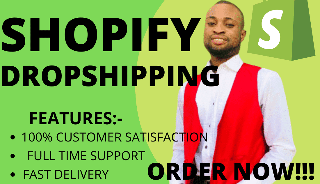 I will build an automated shopify dropshipping store shopify website
