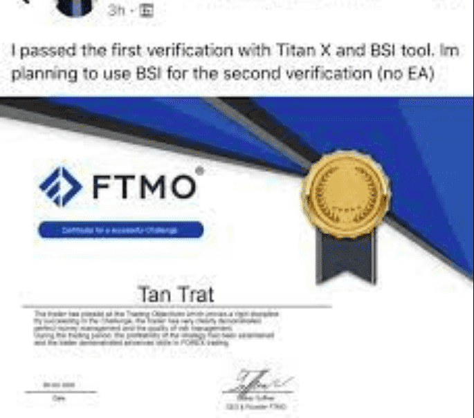 I will pass your FTMO challenge