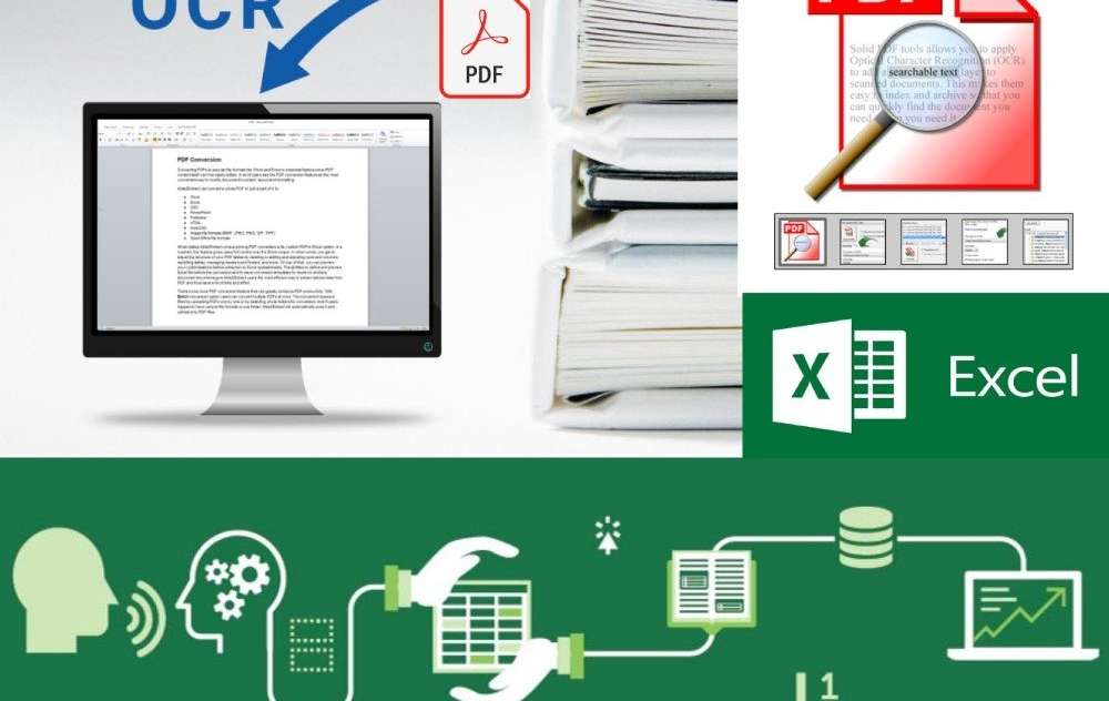 I will clean data in Excel from pdf or scanned pages