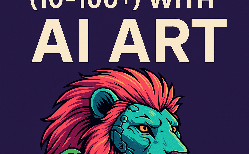 I Will Design a Custom NFT Collection (10–100+) with AI Art