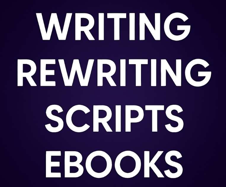 I will write, edit, or rewrite blog posts, eBooks, scripts, and English content