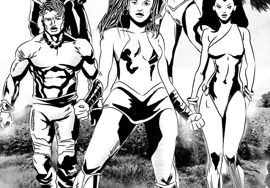 I will create fascinating comic book illustration, fan art, concept art