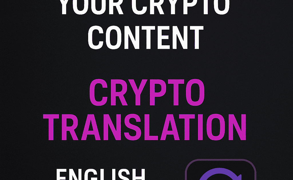 Professional Arabic-English Crypto Translation Services