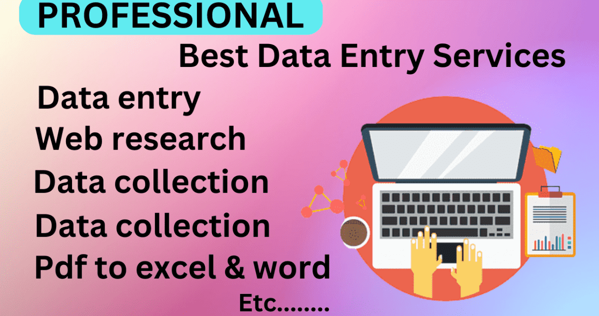 I will do excel data entry, copy-paste, typing, data entry