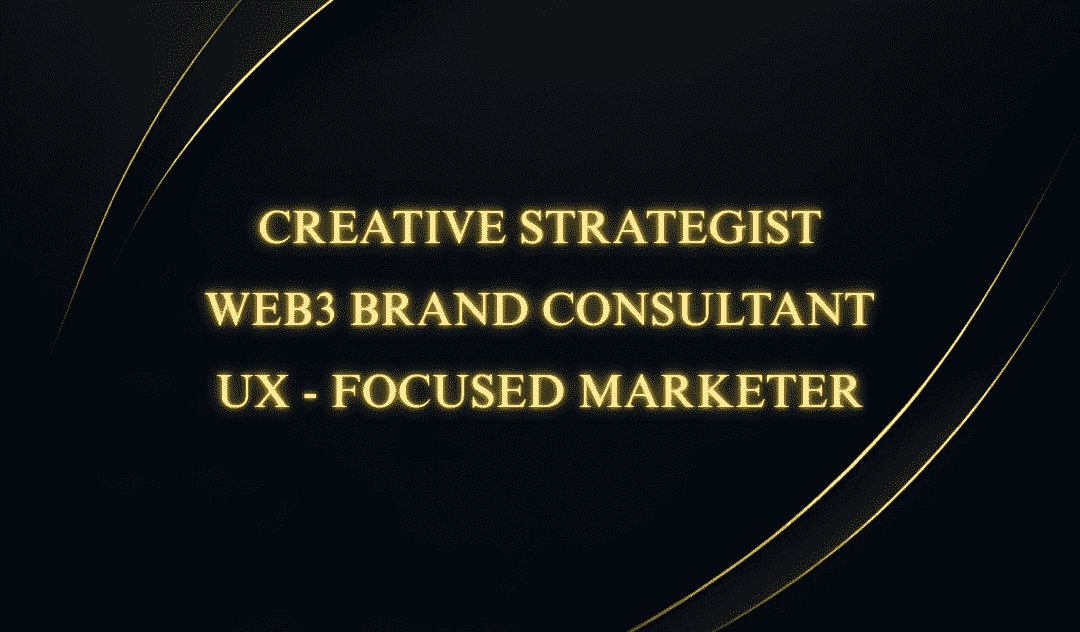 Creative Designer & Brand Strategist | Logos, Web3 Visuals, Dashboards, Pitch Decks, UX/UI & More