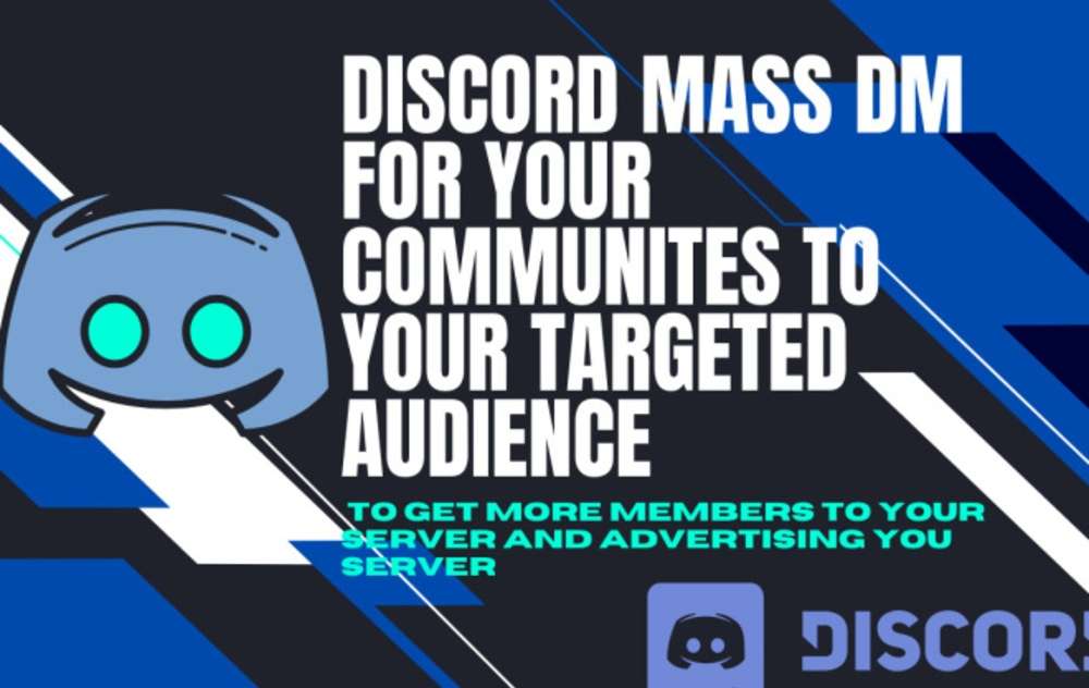 i will do discord mass dm, discord marketing, discord promotion, website traffic, crypto promotion