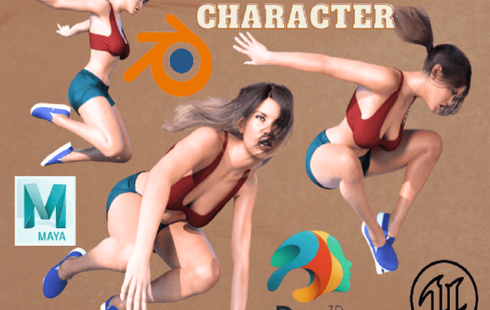 You will get an amazing 3d character model for your animation video or game