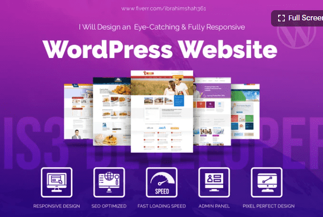 I will design and develop a fully responsive wordpress website