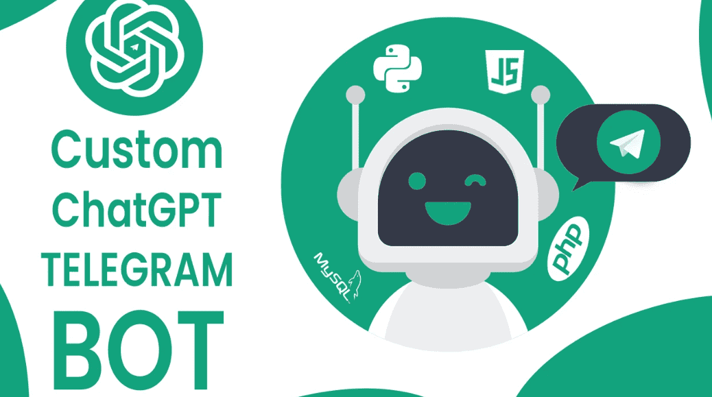 I will make chatgpt telegram bot using python PHP javascript
