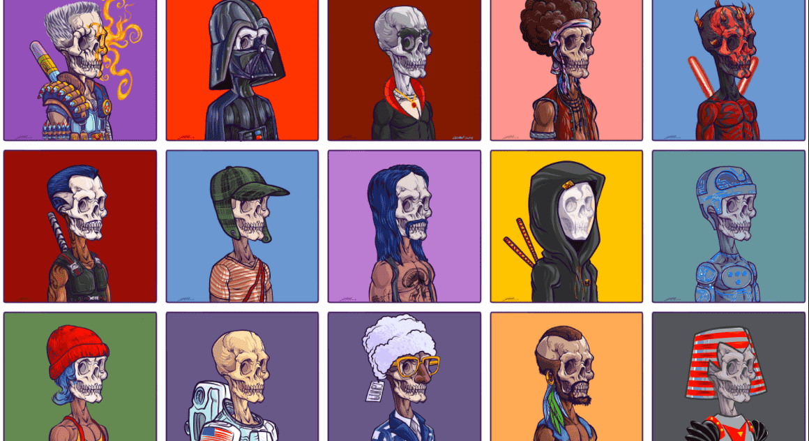 I will create 10k NFT art collection, 2D NFT art design