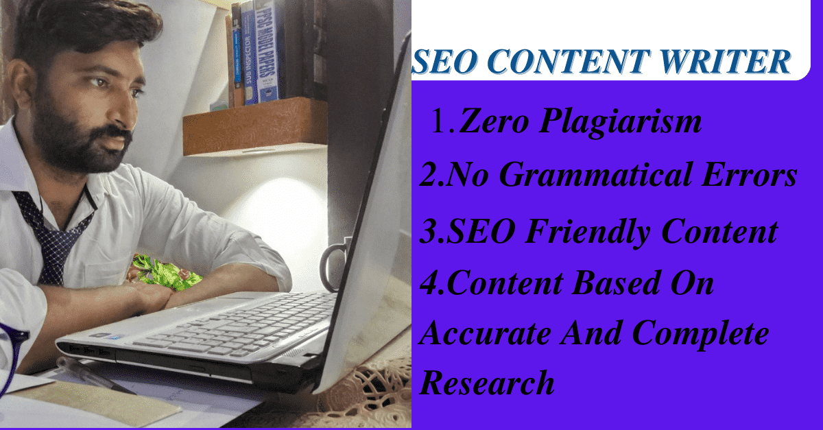 I will do SEO article writing,
