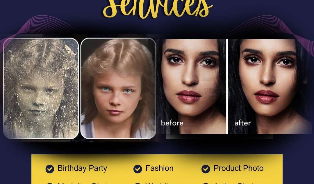 I will provide professional photo editing & retouching with high quality