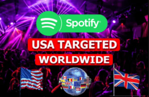 I will do organic USA music promotion, podcast, shaman, Spotify promo